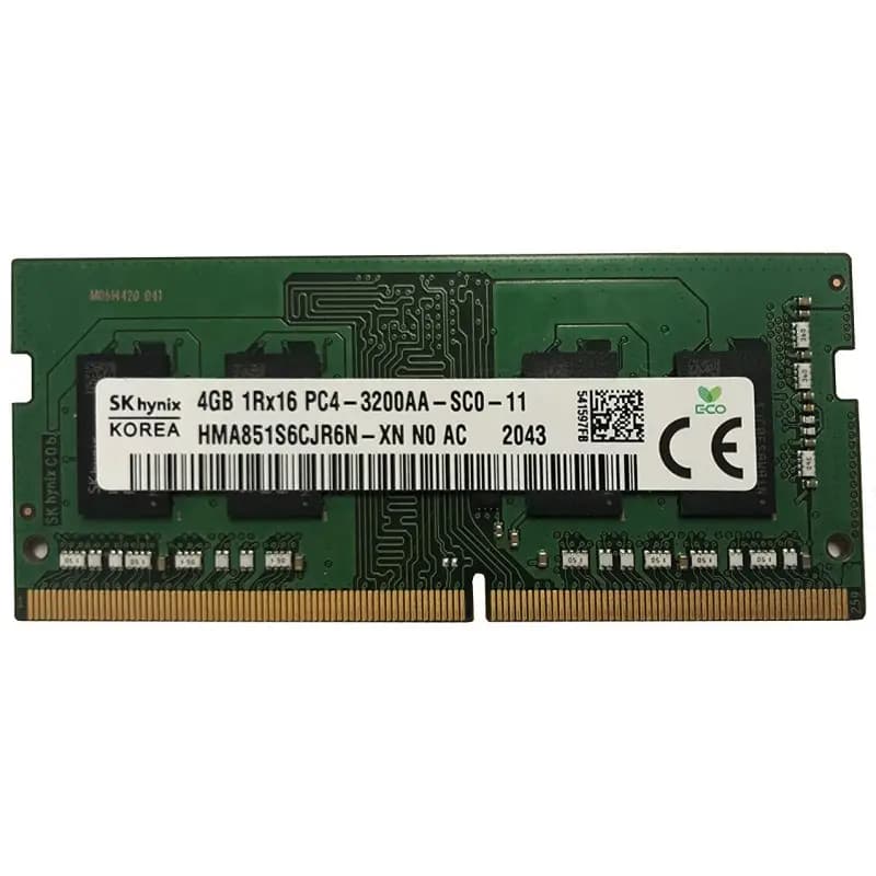 BARETTE MEMOIRE SODIM DDR4 3200 4GO SK HYNIX